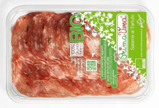 Salám s hľuzovkami Bezlepkové plátky BIO 70 g -