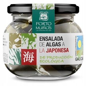 Ázijska kuchyňa - JAPONSKÝ ŠALÁT Z MORSKÝCH RIAS BIO PORTO MUINOS