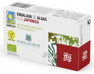 Japonska kuchyňa - Šalát s morskými riasami v japonskej omáčke Bio 120 g