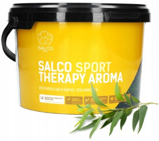 Športová terapia SALCO AROMA 3 KG SALT EUCALYPTUS