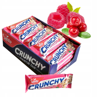 Sante Crunchy 25 x 40g obilia obušok ísť ďalej