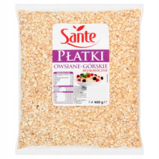 Sante Oatmeal Mountain Flash. 400g-12ks.