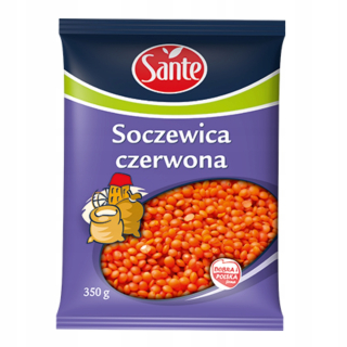 Sante Red LEntil 350 g -7sztuk