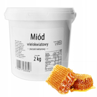 Sante Fresh Honey Multi-Flower 2kg Bucket of Asiary