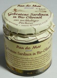 Sardinky vyprážané v bio olivovom oleji Extra Virgi