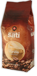 Zrnková káva -  Sati Coffee Beans Vanilla 500g