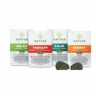 CBD - Sativa Hash CBD Relax 1 g