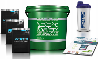 Proteín - SCITEC 100% Srvátka Izolácia 4000G + GRATISY + GUIDE