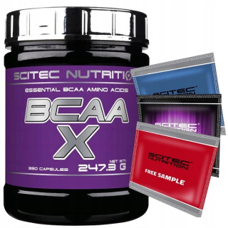 Aminokyseliny - SCITEC BCAA X 330 Kaps Aminoncures Rozvetvené