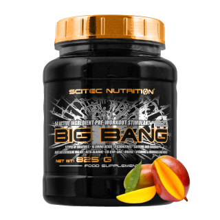 SCITEC BIG BANG 3.0 825G ČERPADLO VÝKON VÁHA VÝKON AMINO
