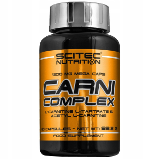 Spaľovač tuku - Scitec Carni Complex 60Kaps. L-karnitínový karnitín