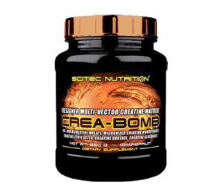 Kreatín - Scitec Crea Bomb 660g Createine Creabebombom Lemonáda