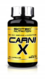 Spaľovač tuku - SCITEC CARNI-X 60 nepárnych kapsúl. Ľudí. Białystok