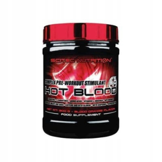Scitec Hot Blood 3.0 - 300g Pre cvičenie