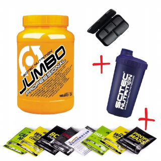 Gainer - Scitec Jumbo Professional 1620g Raspberry Gainer