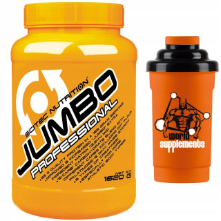 Gainer - Scitec Jumbo Professional 1620g Hromadný Gainer Mass