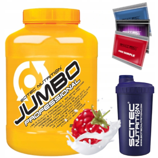 Gainer - SCITEC JUMBO Professional 3240g Gainer Protein Hmotnosť