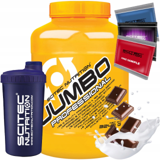 Gainer - Scitec Jumbo Professional 3240g Gainer Protein Hmotnosť