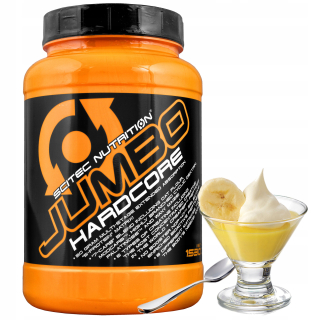 Gainer - SCITEC Jumbo Hardcore 1530g ZISKOVÁ SILA S HMOTNOSŤOU