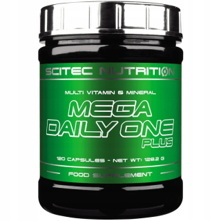 SCITEC MEGA DAILY ONE PLUS 120 K VITAMÍNY MINERÁLY