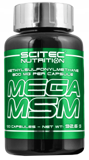 Ochrana kĺbov -  SCITEC MEGA MSM 100KAPS. Zdravotné bicykli rybníky