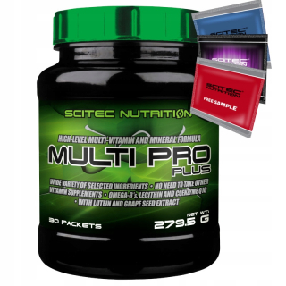 SCITEC MULTI-PRO PLUS 30SASZET VITAMINA C Minerály