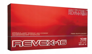 Spaľovač tuku - SCITEC NUTRITION REVEX-16 108 KAPSIČOV VÝKONNÝ Horák