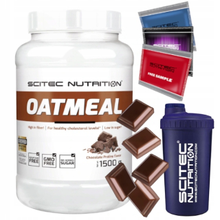 Proteín - SCITEC oatmeal 1500g ovsené vločky bez cukru WPC