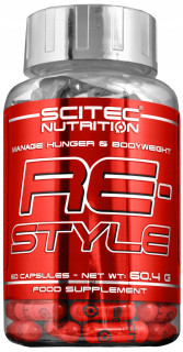 Spaľovač tuku - SCITEC restyle 60 čiapky chudnutie mega horák