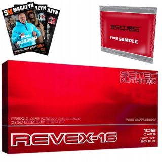Spaľovač tuku - SCITEC Revex 16 108 Caps Burner chudnutie diéta