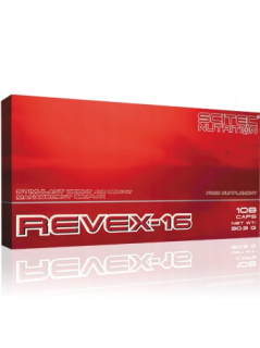 Spaľovač tuku - SCITEC Revex 16 - 108 čiapky.