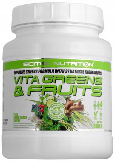 Scitec Vita Greens & Fruits 600g Vitamín Diéta