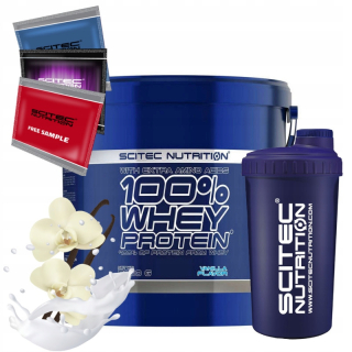 Proteín - SCITEC Srvátka Protein 5000g Proteínový kondicionér pre hmotnosť