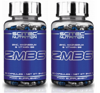 Testosterón - SCITEC ZMB6 2X 60C ZMA MAGNESIUMU ZINKOVÉHO VITAMÍNU B6 DREAM