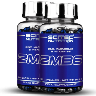 SCITEC ZMB6 2x60KAPS DUO MAGNESIUM POČÍNA VITAMINA B6