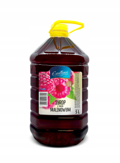 SD gastronomický sirup s 5L malinskou chuťou