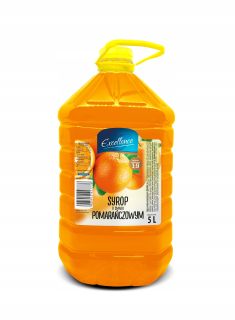 SD gastronomický sirup s oranžovou chuťou 5l