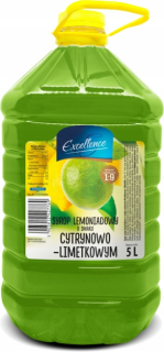 SD limonádový sirup s citrónovým limetom plameňom