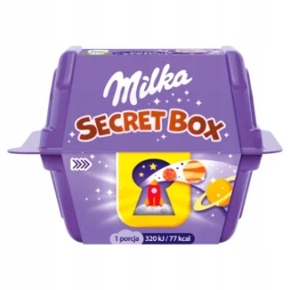 SECRET BOX CHOCOLATE MILKA 24x14,4g NOVÁ KOLEKCIA