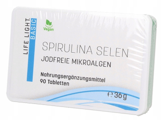 Selén 100% Čisté organické spirulina Plantsis