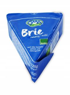 Brie Bio syr (50% tuk v suchom hmotnosti) 125 g