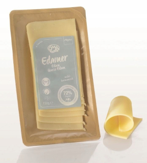 EDAMER CHEESE (EDAM) BIO SLIBY (40% FAT IN