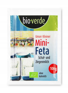 Feta Mini Bio 100 g Cheese - Bio Verde Bio Verde