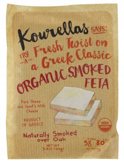BIO ÚDENÝ FETA SÝR 150 g - KOURELLAS KOURELLAS