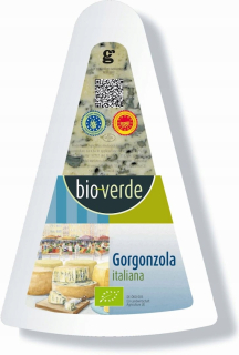 Gorgonzola Bio 125 G Cheese - BIO VERDE BIO VERDE