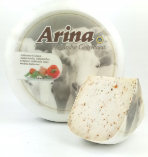 Holandský kozový syr s talianskymi bylinkami 300g