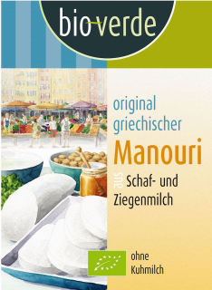 SÝR MANOURI BIO 150 g - BIO VERDE