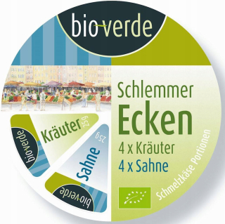 Krém a bylinný syr Bio (8 x 25 g) - B