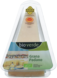 Tvrdý syr hral Padano Bio 125 G - BIO VERDE BIO