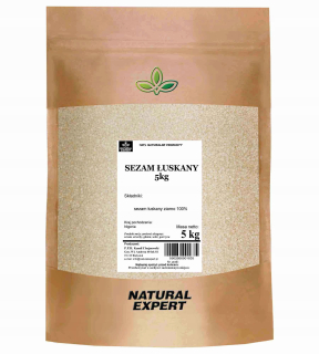 Sezamový biely škrupina 5kg